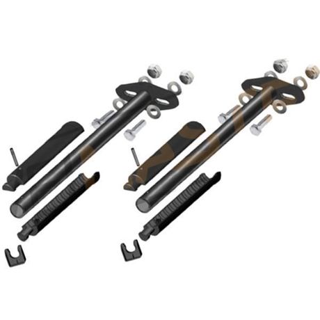 Kit de fixation AJUSTABLE TUBES Ø 30 mm coffre à outils
