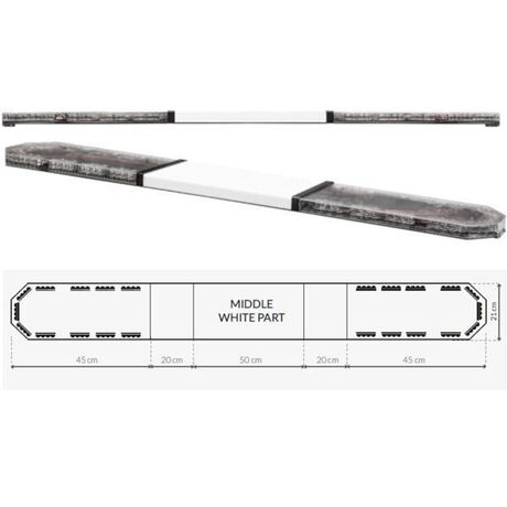 Rampe lumineuse 1800mm 12/24V