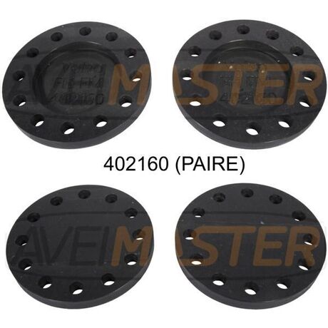 Cache-essieu (PAIRE) VOLVO FH + FM RENAULT TRUCKS MODELES T-K-C-D