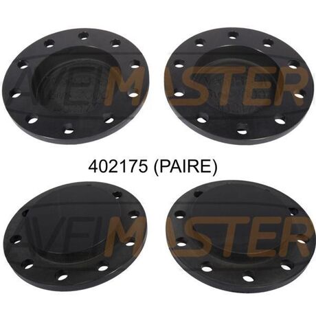 Cache-essieu (PAIRE) AUTOBUS VAN HOOL 2000 SERIE MIT