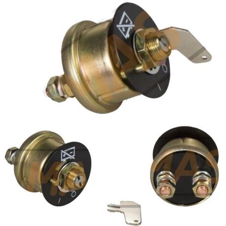 Coupe-batterie de type Caterpillar à 2 pôles