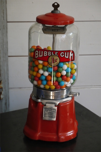 Distributeur De Bonbons & Tirelire Enfant - Machine à Bonbons Ludique Rouge Avec Bac Grande Capacité - 13
