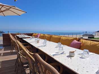 Coussins d'assise et de dossier pour agencement terrasse