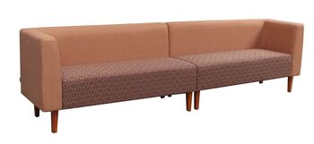 Banquette TARCO avec pieds bois