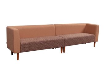 Banquette TARCO avec pieds bois