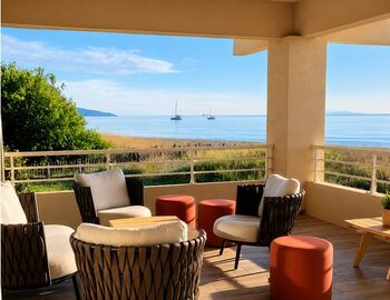 Coussins d'assise sur mesure pour terrasse