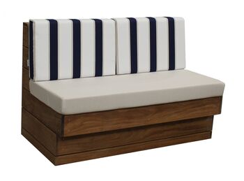 Banquette BALI avec coussin de dossier "matelas"