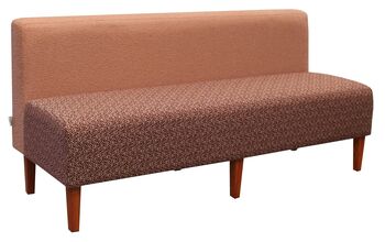 Banquette TARCO avec pieds bois