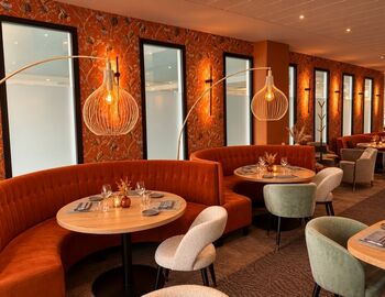Banquette Malaga courbe
