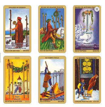 Jeu de cartes Révélation du temps - NOUVEAU !