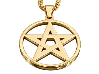 Puissant Pentagramme Cerclé NOUVEAU !