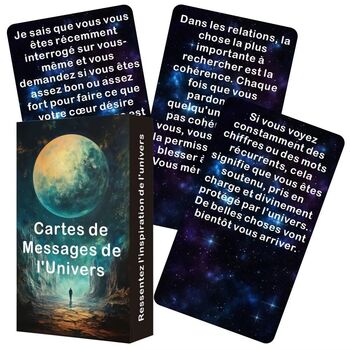 Cartes de Messages de l'Univers NOUVEAU !