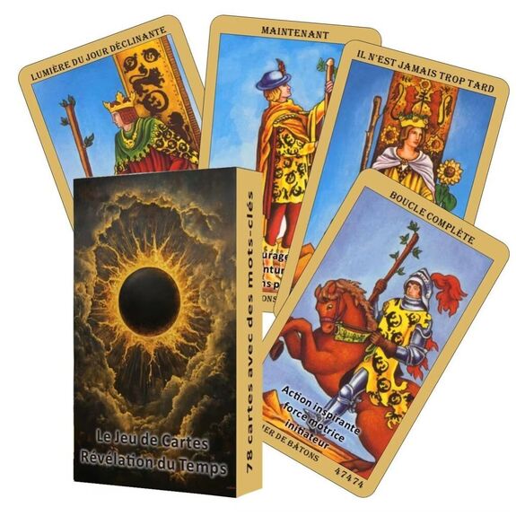 Jeu de cartes Révélation du temps - NOUVEAU !