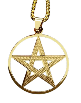 Puissant Pentagramme Cerclé NOUVEAU !