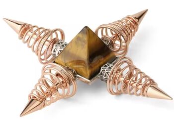 Générateur énergétique pyramide œil de tigre NOUVEAU !