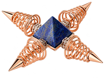 Diffuseur énergétique pyramide lapis lazuli NOUVEAU !