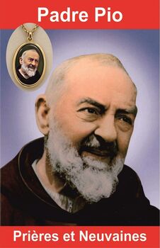 Padre Pio livre + Carte médaille NOUVEAU !