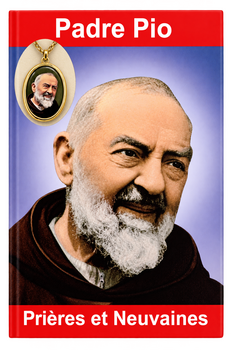 Padre Pio livre + Carte médaille NOUVEAU !