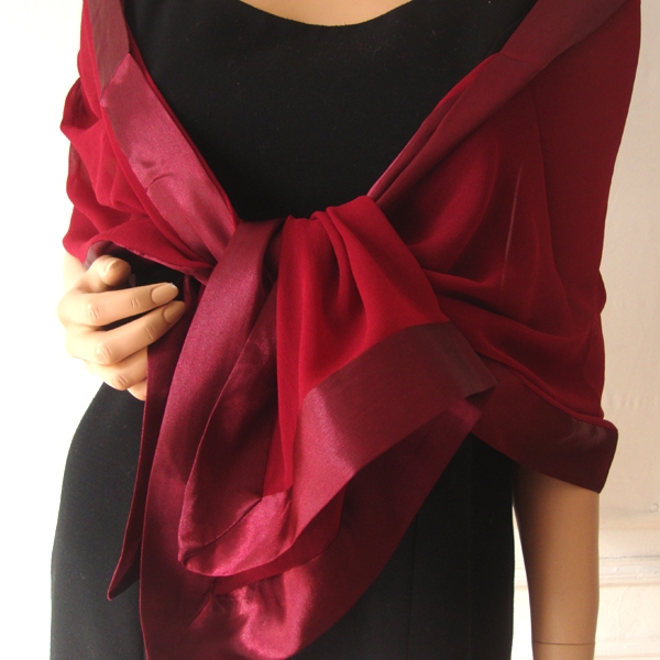 Etole Mariage Soiree Ceremonie Rouge Bordeaux