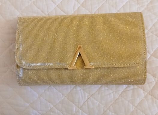 Etole dorée en organza mariage, cérémonie, soirée, cocktail - PETIT SAC accompagnateur à 14,95 € seulement