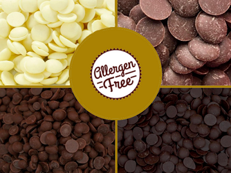 NOS DÉLICIEUSES PÉPITES DE CHOCOLAT SANS AUCUN ALLERGÈNE NI TRACE