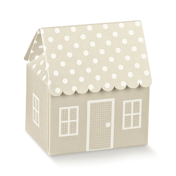 Maison taupe + 1 oeuf de Pâques CREUX décoré en chocolat NOIR 56% BIO vegan sans allergènes Exquidia : 35g
