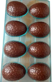 GROS oeuf de Pâques CREUX (Mickey Stars) en chocolat NOIR ONCTUEUX 60% BIO vegan sans allergènes Exquidia  : 110g