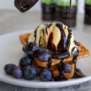 Sirop CHOC SHOT au chocolat vegan sans allergènes Sweet Freedom : 320 grammes