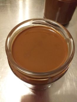 Pâte à tartiner au chocolat ALTERNATIVE au lait (sans lait) BIO vegan sans allergènes Exquidia : 200 grammes