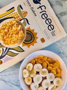 CORN FLAKES au sirop de riz BIO vegan sans allergènes Doves Farm Freee : 325 grammes