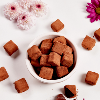 Truffes au chocolat intense BIO vegan sans gluten, sans lait, sans oeufs, sans soja, sans arachide Booja-Booja : 92g