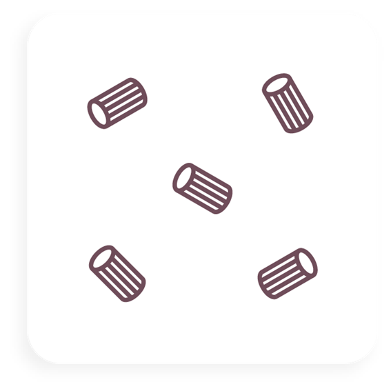 Pâtes TUBETTINI de RIZ BRUN BIO vegan sans allergènes Pasta Gustosa : 340 grammes