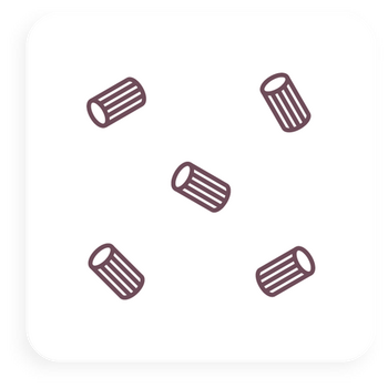 Pâtes TUBETTINI de RIZ BRUN BIO vegan sans allergènes Pasta Gustosa : 340 grammes