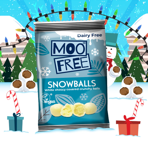 SNOWBALLS vegan sans allergènes Moo Free : 35 grammes
