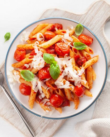 PENNE RIGATE de riz semi-intégral italien vegan sans gluten sans lait sans oeufs sans coque sans arachide Piaceri Mediterranei : 250g