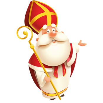 Saint-Nicolas ROND CREUX en chocolat ALTERNATIVE au lait (sans lait) BIO vegan sans allergènes Exquidia : 60g