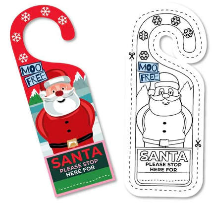 CALENDRIER de l'AVENT ORIGINAL vegan sans allergènes Moo Free : 70 grammes