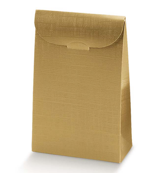 Pochette dorée + 12 PRALINES de Noël en chocolat NOIR ONCTUEUX 60% BIO sans allergènes Exquidia : 107 grammes