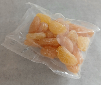 Bonbons au CITRON et à l'ORANGE BIO vegan sans allergènes Biovita : 100 grammes