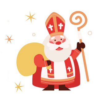 ST-NICOLAS + PÈRE FOUETTARD en chocolat NOIR ONCTUEUX 60% BIO vegan sans allergènes Exquidia : 58g