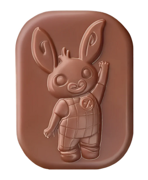 BING EGG creux & bar vegan sans allergènes Moo Free : 80 grammes