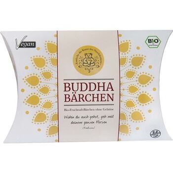 Bonbons ours en forme de BOUDDHA (BUDDHA Bärchen) BIO vegan sans allergènes Mindsweets : 75 grammes