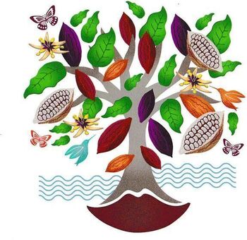 Gros oeuf de Pâques PLAT en chocolat NOIR 69% SUAVE BIO vegan sans allergènes Exquidia : 90g