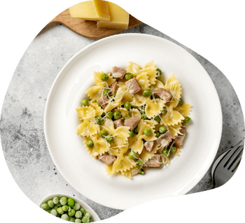 Pâtes FARFALLE (maïs, riz, sarrasin) vegan sans gluten sans lait sans oeufs sans coque sans arachide Piaceri Mediterranei : 400g