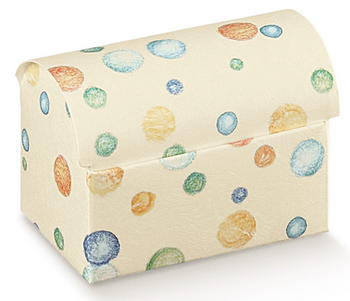 Coffret confettis + 10 figurines de Pâques en chocolat ALTERNATIVE au lait (sans lait) BIO vegan sans allergènes Exquidia : 65g