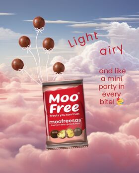 CHOCCY ROCKS MOOFREESAS vegan sans allergènes Moo Free : 35 grammes