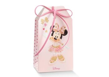 MINNIE ballerine et ses 8 diamants en chocolat NOIR ONCTUEUX 60% BIO vegan sans allergènes Exquidia : 40g