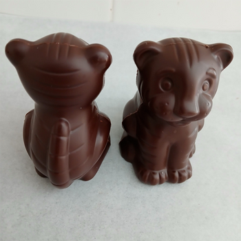 LIONCEAU CREUX (Mickey STARS) en chocolat NOIR 60% BIO sans allergènes Exquidia Exquidia : 55g