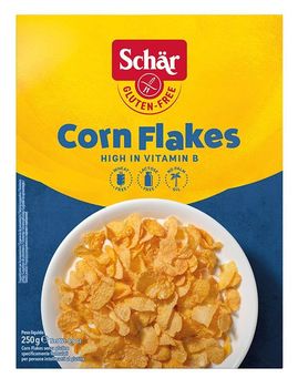 CORN FLAKES vegan sans allergènes Schär : 250 grammes