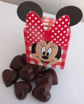 16 demi COEURS fondants en chocolat NOIR ONCTUEUX 60% BIO vegan sans allergènes Exquidia : 65g